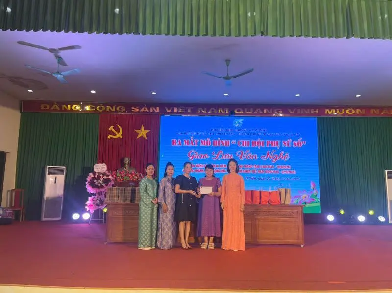 Ấm áp nghĩa tình trong buổi ra mắt mô hình “Chi hội Phụ nữ số” tại xã Ô Diên -Tp Hà Nội