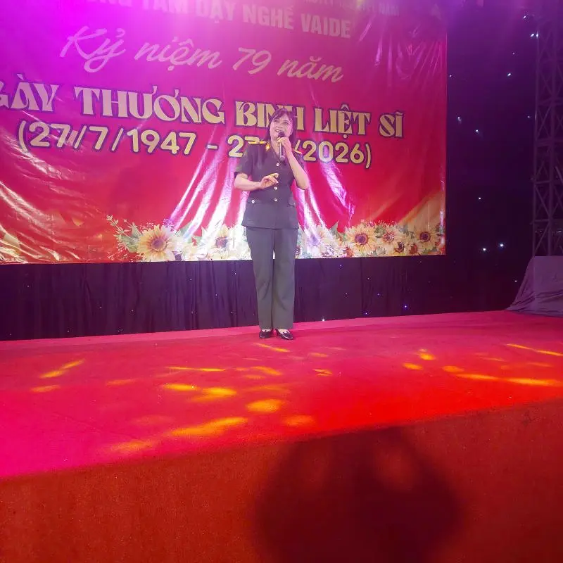 Trung tâm Dạy nghề Vaide tổ chức Kỷ niệm 79 năm ngày thương binh liệt sỹ